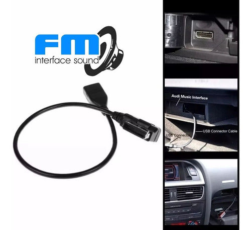 Fminterfacesound MDI or AMI to USB Adapter Cable for Vento/Audi 1