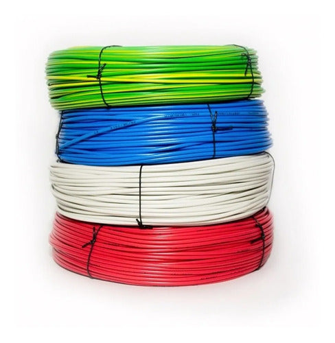 Rollo Cable 2mm 100 Metros, Todos Los Colores, Flexible- Sc- 0