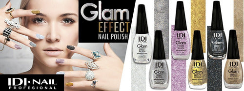 Idi Esmalte Glam Effect 7ml Rapido Secado 01 Crystal 1