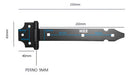 Corvex Colonial Hinges for Screwing 20cm per Pair 1