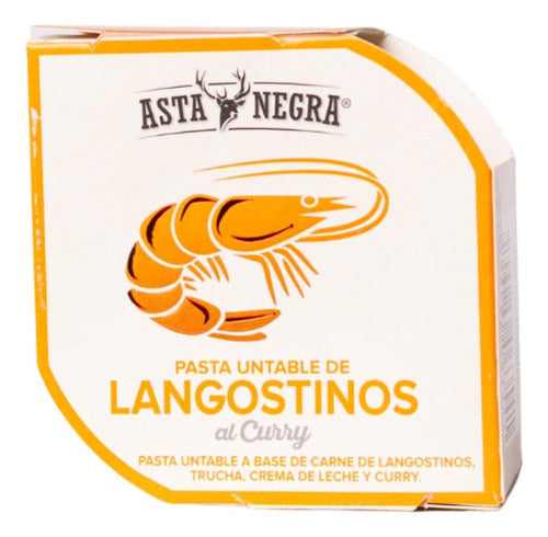 Asta Negra Curry Shrimp Spread 80g 0