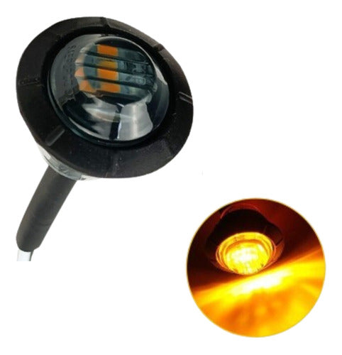 Mixpartsarg Amber LED Courtesy Light (Trailer, Trucks) 24 Volt 0