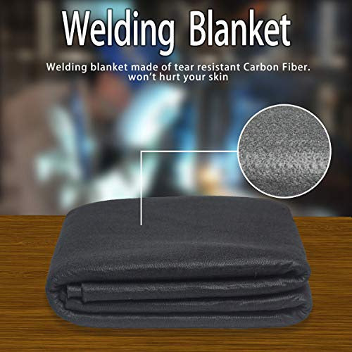 Hansway High Temperature Carbon Fiber Welding Blanket 2