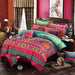 Jane yre Queen Boho Microfiber Duvet Cover Set 4