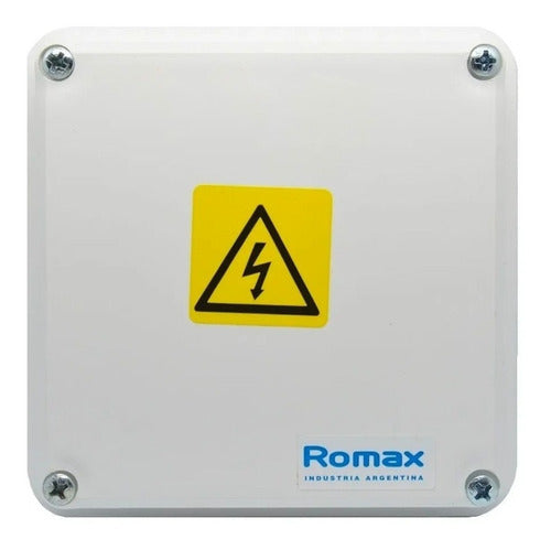 Romax Caja Paso Estanca Balun Cctv Camara 20x20x10 Cm Esdj 1