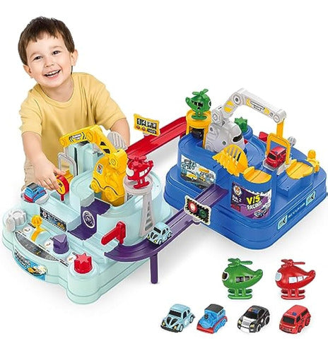 Deao Race Track Toys for Kids 0