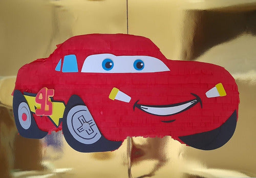 Piñata Cars Rayo Mcqueen Piñatas Relleno Cotillon 1