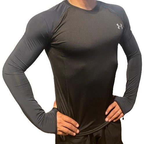 Thermal Long Sleeve Under Microfiber Fit Shirt 12