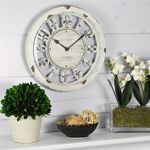 FirsTime Antique Contour Wall Clock 1