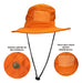 Australian Boonie Hat BREC by Bomberomanía in Orange 1