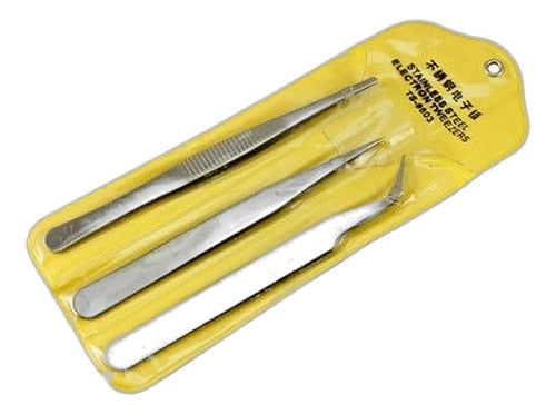 Stainless Steel Precision Repair Tool Set - 3-Pack 0