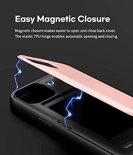 Goospery Phone Case for iPhone 13 with Magnetic Closure - Pink 3