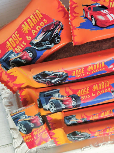 BOOM CANDY BAR Personalized Hot Wheels Candy Bar - 40 Treats 4