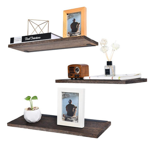 Change Moore Floating Wall Mounted Shelves Set 0