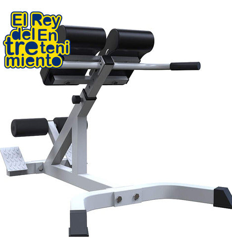 Banco Romano Multifunción Lumbares Regulable Gym El Rey 1