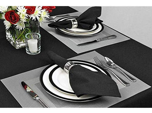 DII 100% Polyester Woven Table Top Collection, 60"x120" 3