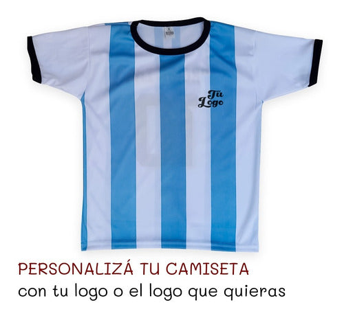 Customized Argentina Color T-Shirt Unisex Generic 1