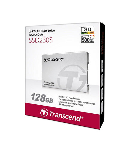 Transcend Ts128gssd230s Information 128GB 3D TLC SATA III 3