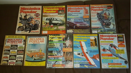 Lote Revista Mecanica Popular Retro Vintage 1