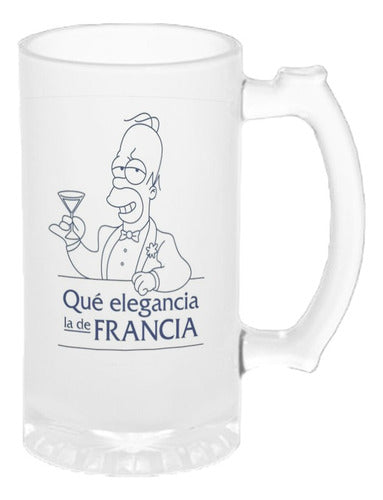 Punto Bizarro Chopp Esmerilado - Homero Que Elegancia La De Francia 0