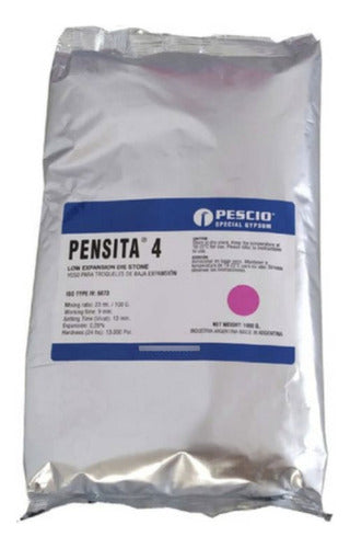 Pescio Yeso Pensita Rosa Tipo 4 1kg 1