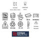 Cotnyl Delivery Tray with Lid 102 Pe x Bulk 600 Units 2