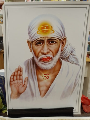 Lamina Sai Baba De Shirdi 33 X 48 Cm 0