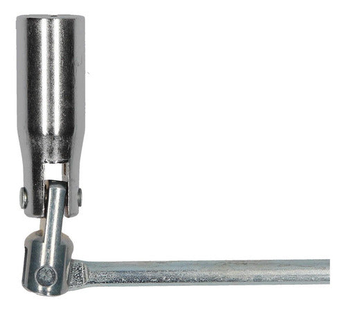 Universal 16mm Spark Plug Socket Wrench (Metal Handle) 1