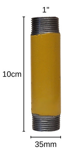 Niple 1 X 10cm Epoxi Gas Dema 1