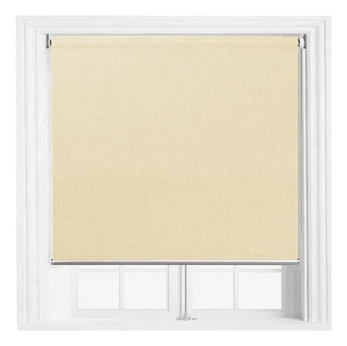 Impresionante Beige Roller Curtain Light Screen 80x200 Cm 1