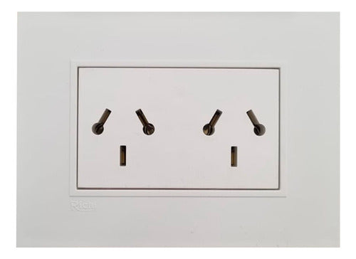 Richi Geo 10a Double White Outlet 0