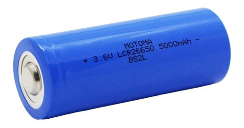 Motoma 26650 Battery 3.7V 5000mAh for Flashlight 0