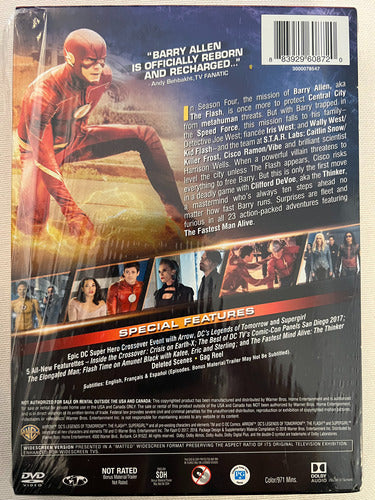 Dvd The Flash Season 4 / Temporada 4 / Caja Rota 3