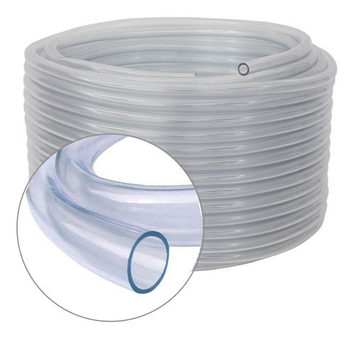 Crystal Clear Water Level PVC Hose 9x12 Roll 50m 0