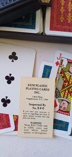 Kem Spanish Playing Cards in Plastic Box 2