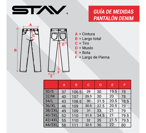 STAV Denim City Protection Motorcycle Pants with Protections Jeans Denim for Men 0