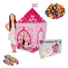 Princess Castle Tent Playhouse with 100 Balls 0