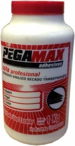 Pegamax Cola Vinilica Carpinterio Adhesivo Pegamento Madera 1 Kg 0