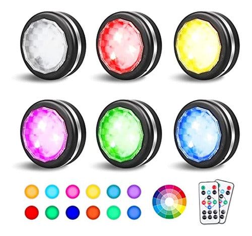 LEASTYLE Color Changing Disco Lights with Remote Control 0