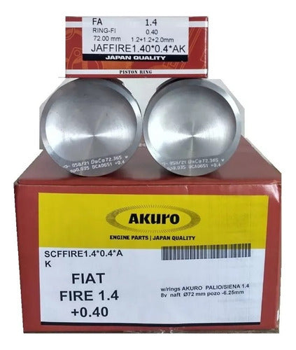 AKURO Fiat Palio / Uno Fire 1.4 8v Subassembly with Black Rings 2