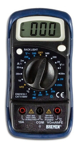 BREMEN® Digital Multimeter Tester with Temperature Meter 0