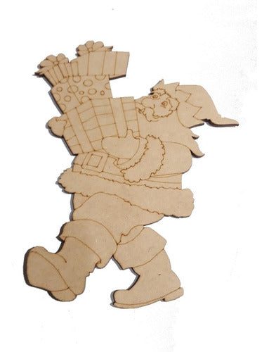 Large Christmas Figures Ornaments 25cm MDF Pack of 25 Units 0