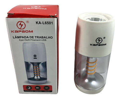 Kit 2un Lâmpada Barraca Acampamento Kapbom Ka-l6501 3 Modos 2