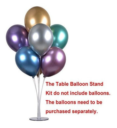 Langxun 2 Set 28" Height Table Balloon Stand 1