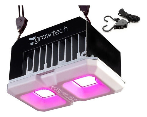 Growtech LED Grow Panel 100W Full Spectrum with Pulleys 5kgs 0