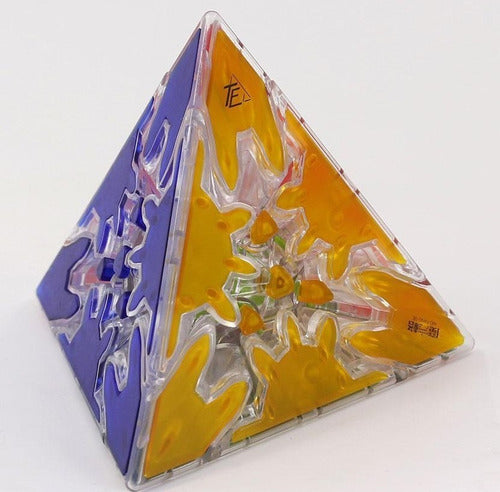 Qiyi Pyraminx Gear Magic Cube 0