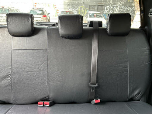 Car Seat Cover Set Eco Leather Renault Kwid Logan Sandero 2018 8