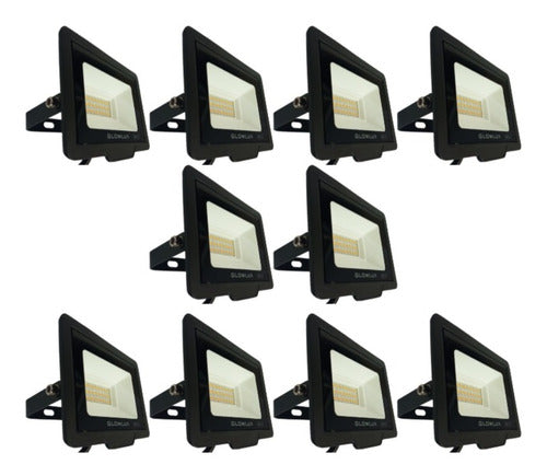 Glowlux X10 Proyector Reflector Eco Led 10w Luz Cálida 0