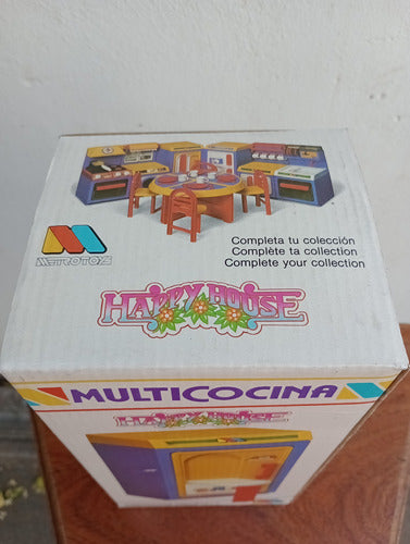 Tabla De Lavar Happy House. Multi-cocina Casa Muñeca 80s Arg 7