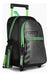 Footy Big Kids Blast Off Gray 18-Inch Rolling Backpack 0